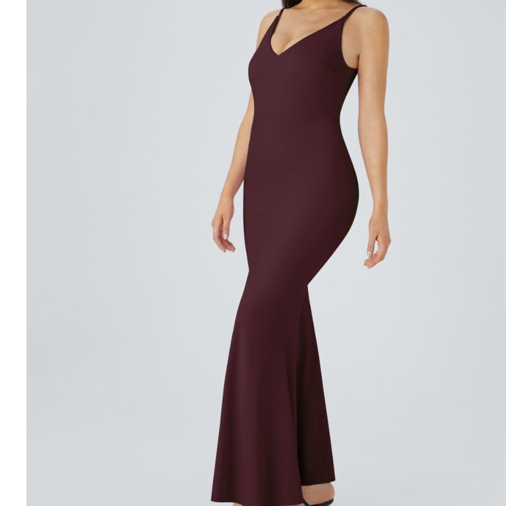 Halara Airy Backless Adjustable Strap Maxi Mermaid Slip Cool Touch NWT